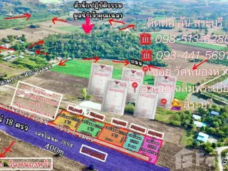 For sale land in Chaloem Phra Kiat, Saraburi