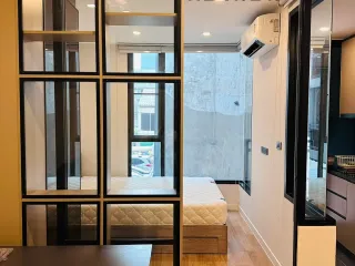 For rent スタジオ condo in Din Daeng, Bangkok