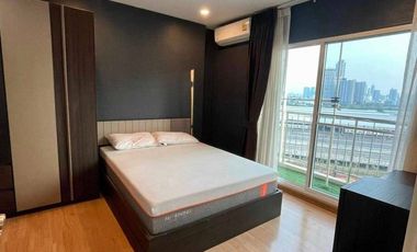 For rent and for sale 2 bed condo in Huai Khwang, Bangkok