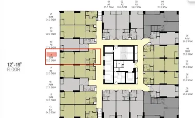 For sale 1 bed condo in Khlong Toei, Bangkok