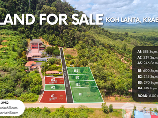 For sale land in Ko Lanta, Krabi