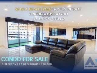 For rent 3 bed condo in Watthana, Bangkok