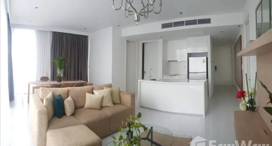 For rent 2 bed condo in Sathon, Bangkok
