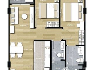 For sale 2 bed condo in Yan Nawa, Bangkok