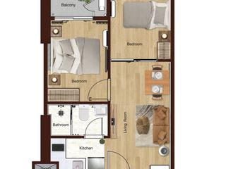 For sale 2 bed condo in Prawet, Bangkok