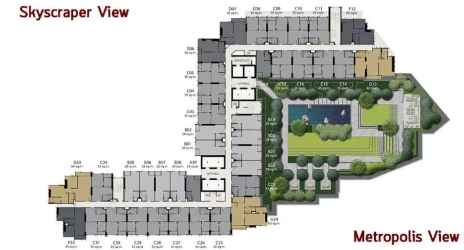 For sale 1 bed condo in Pathum Wan, Bangkok