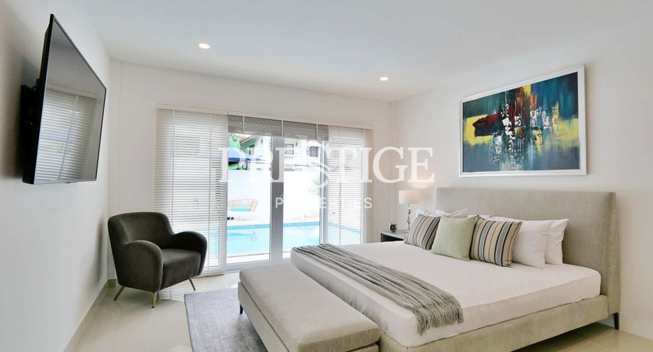 For rent 4 bedrooms house in Jomtien, Pattaya