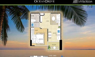 For sale and for rent 1 bed condo in Jomtien, Pattaya