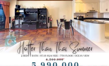 For sale 2 Beds condo in Bang Lamung, Chonburi