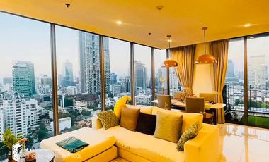 For rent 2 bed condo in Sathon, Bangkok