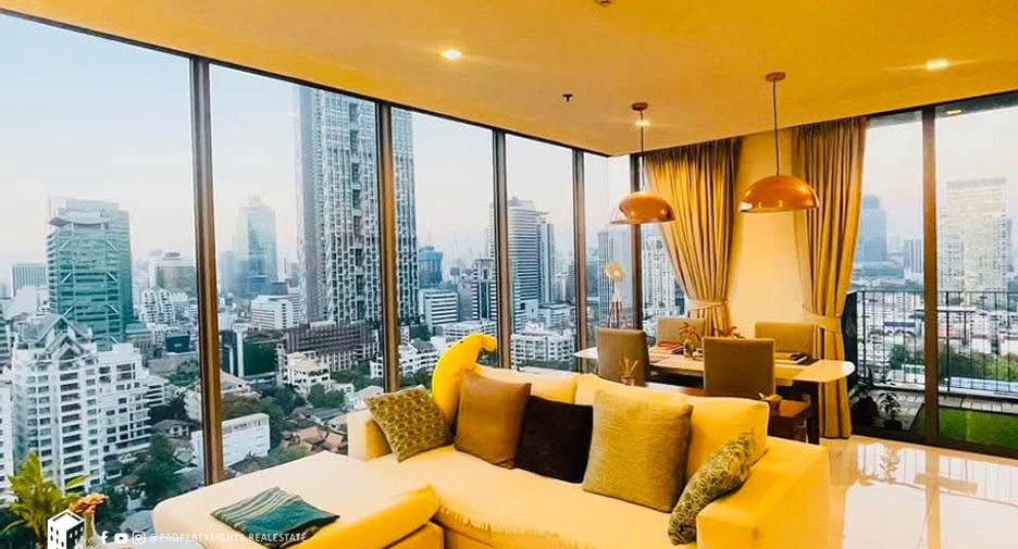 For rent 2 bed condo in Sathon, Bangkok