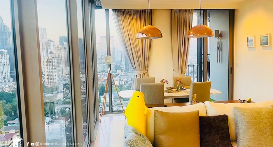 For rent 2 bed condo in Sathon, Bangkok