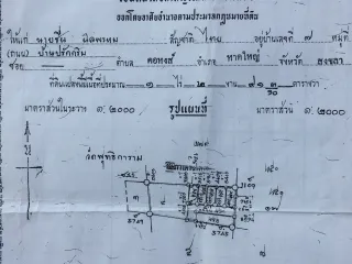 For sale land in Hat Yai, Songkhla