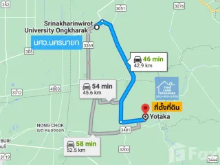 For sale land in Bang Nam Priao, Chachoengsao