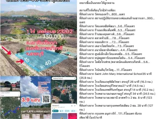 For sale land in Chaloem Phra Kiat, Saraburi