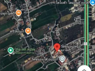 For sale land in Bang Pa-in, Phra Nakhon Si Ayutthaya