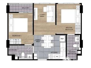 For sale 2 Beds condo in Bang Kapi, Bangkok