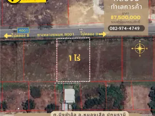 For sale land in Nong Suea, Pathum Thani