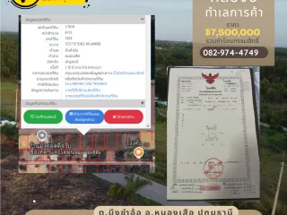 For sale land in Nong Suea, Pathum Thani