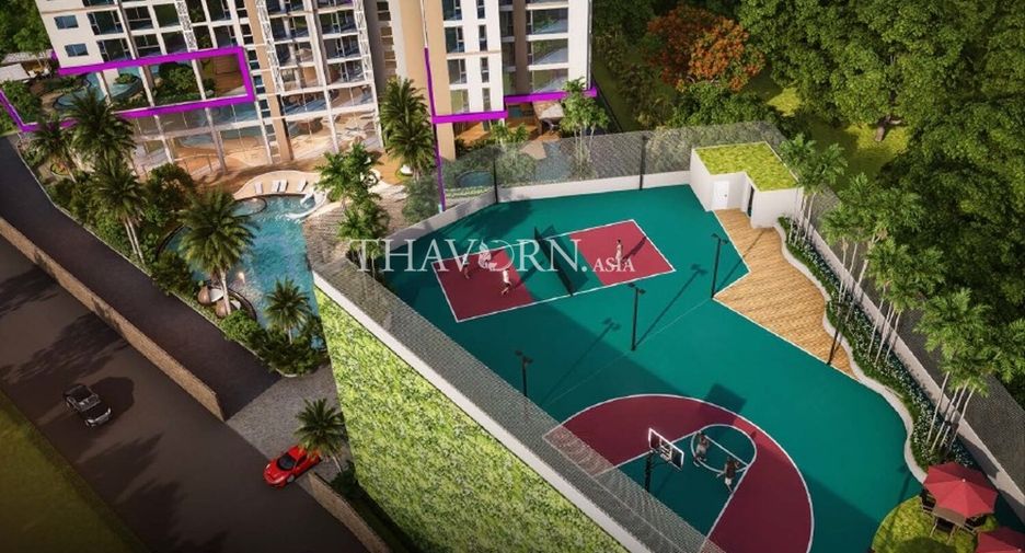 À vendre 1 chambre condo à Bang Lamung, Chonburi