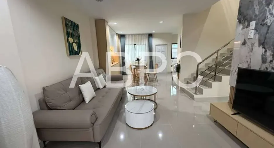 For sale 3 bedrooms townhouse in Bang Lamung, Chonburi