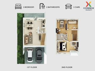 For sale 3 bed townhouse in Thanyaburi, Pathum Thani