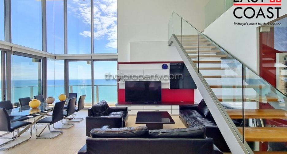 Condo en alquiler de 3 habitaciones en North Pattaya, Pattaya