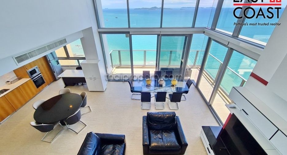 Condo en alquiler de 3 habitaciones en North Pattaya, Pattaya