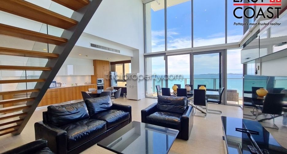 Condo en alquiler de 3 habitaciones en North Pattaya, Pattaya