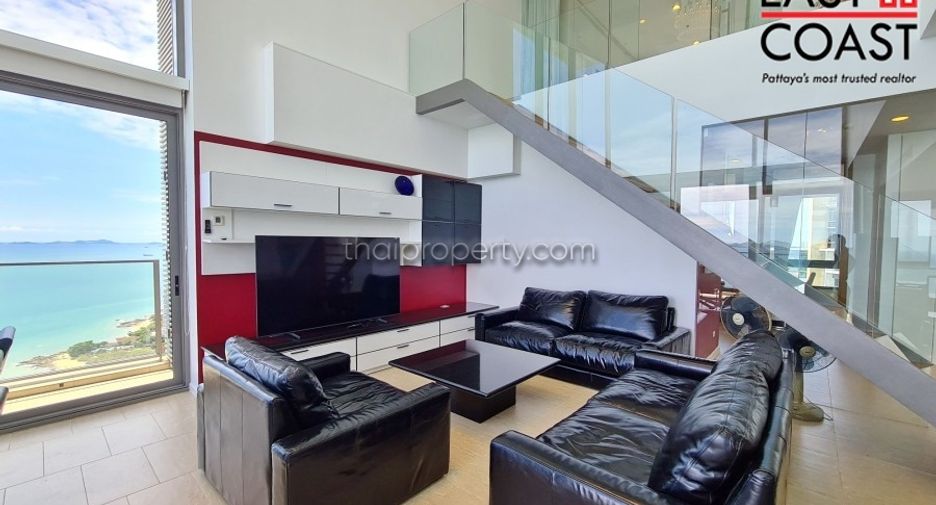 Condo en alquiler de 3 habitaciones en North Pattaya, Pattaya