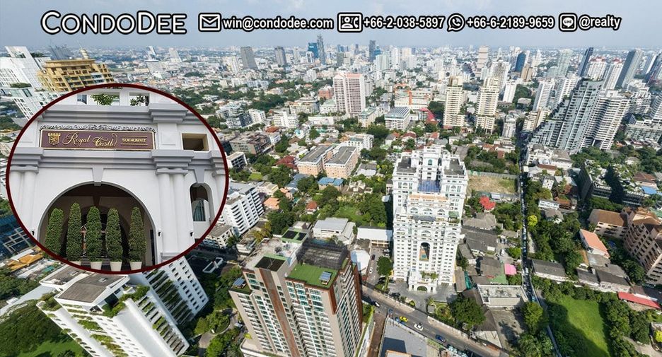 ขาย 2 เตียง คอนโด ใน วัฒนา, กรุงเทพฯ