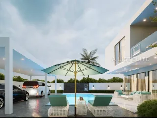 For sale 4 bed house in Bang Lamung, Chonburi