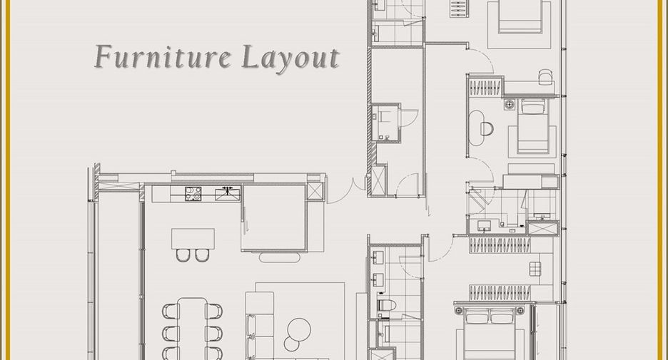 For rent 3 bedrooms condo in Khlong Toei, Bangkok