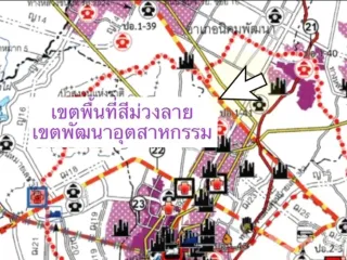 For sale land in Nikhom Phatthana, Rayong