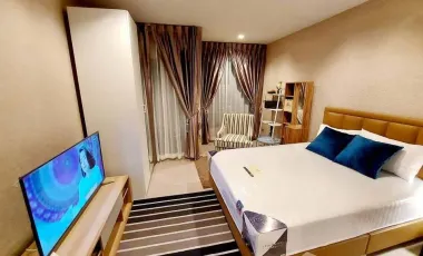 For rent studio condo in Huai Khwang, Bangkok