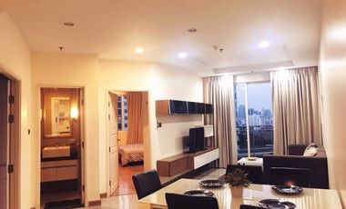 For rent 2 bed condo in Huai Khwang, Bangkok
