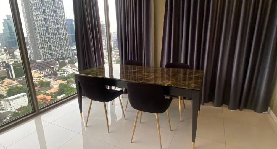 For rent 2 bed condo in Sathon, Bangkok