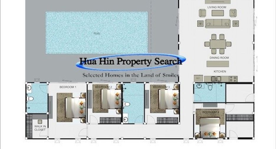For sale 4 ベッドルーム house in Hua Hin, Prachuap Khiri Khan
