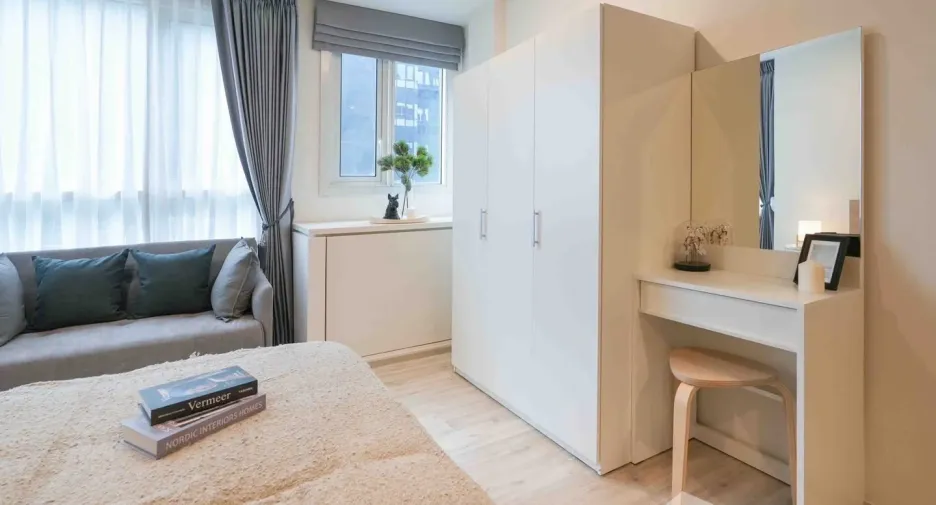 For rent 1 bed condo in Huai Khwang, Bangkok