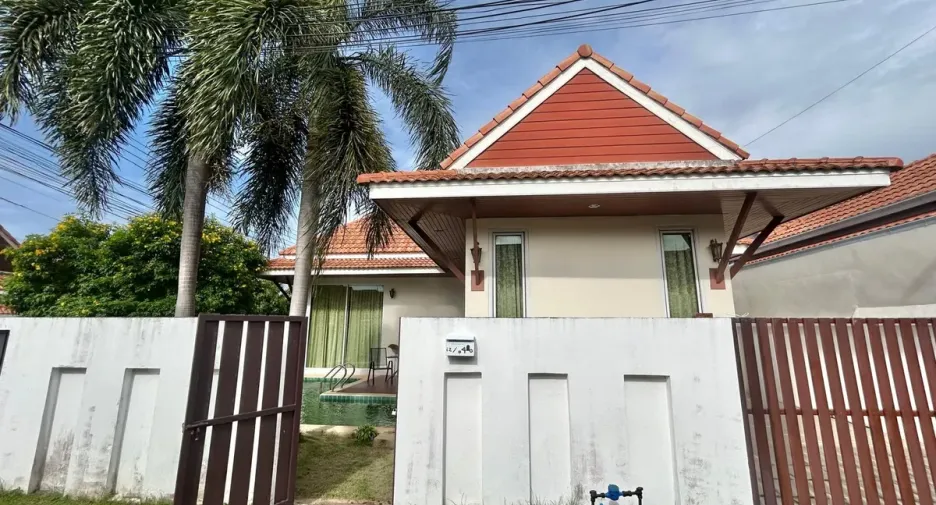 For rent and for sale 2 bedrooms house in Bang Lamung, Chonburi