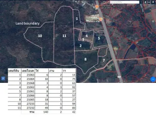 For sale land in Lom Kao, Phetchabun