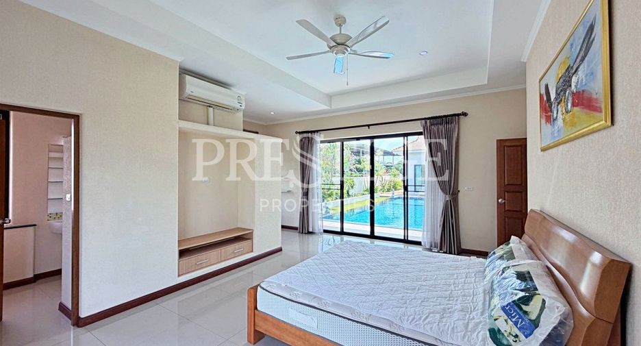 For rent and for sale 4 bedrooms house in Bang Lamung, Chonburi