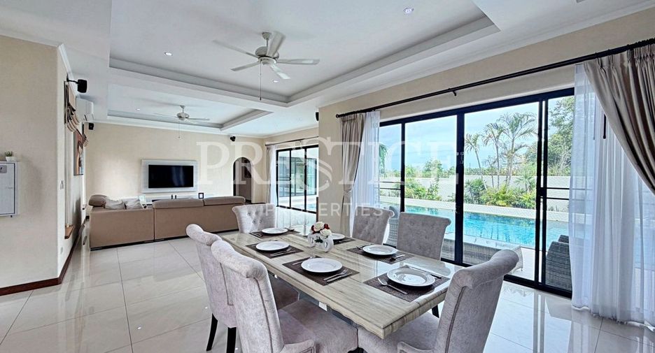 For rent and for sale 4 bedrooms house in Bang Lamung, Chonburi