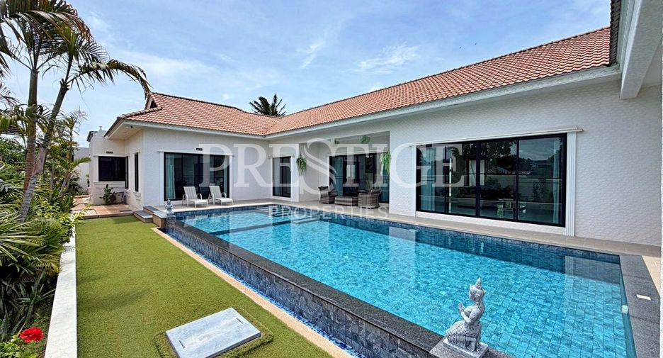 For rent and for sale 4 bedrooms house in Bang Lamung, Chonburi