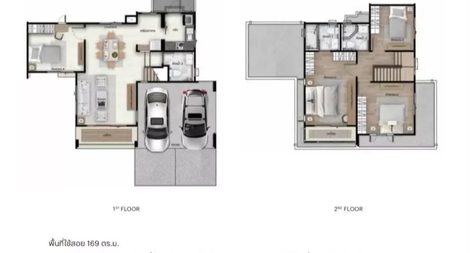 For sale 4 bedrooms house in Lam Luk Ka, Pathum Thani