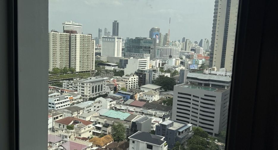 For rent studio condo in Huai Khwang, Bangkok