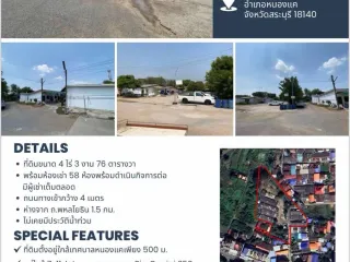 For sale land in Nong Khae, Saraburi