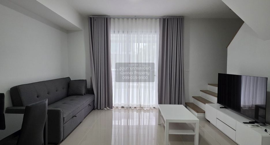 For rent 3 bedrooms townhouse in Bang Phli, Samut Prakan