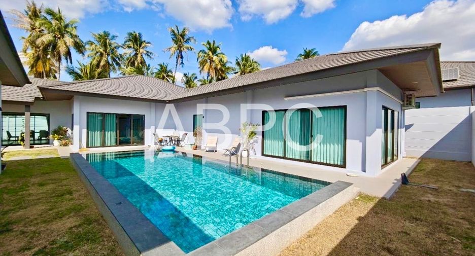 For rent and for sale 3 bedrooms house in Bang Lamung, Chonburi
