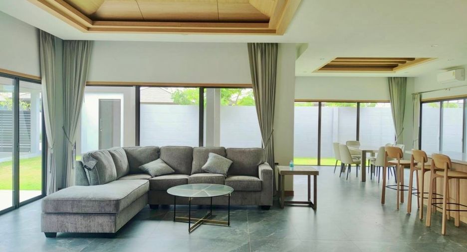 For rent and for sale 3 bedrooms house in Bang Lamung, Chonburi